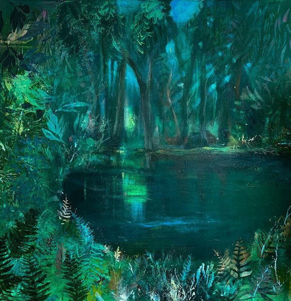 The Silent Pool - 2025-60x60cm